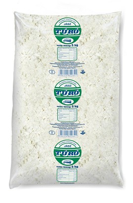 Félzsíros rögös tehéntúró 5 kg